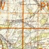 Nieistniejąca już linia kolejowa Łętownia-Łowisko-Górno na niemieckiej mapie z 1944 r.