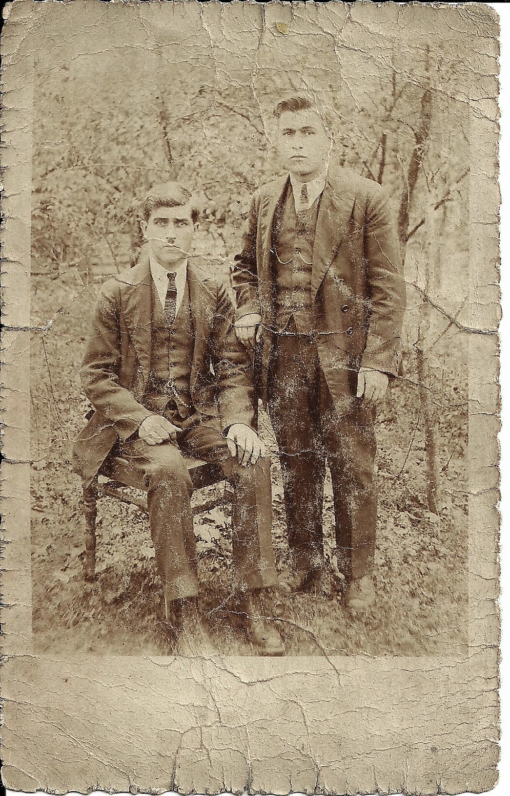 Jan Cisek (po lewej) i Sebastian Cisek (organista)